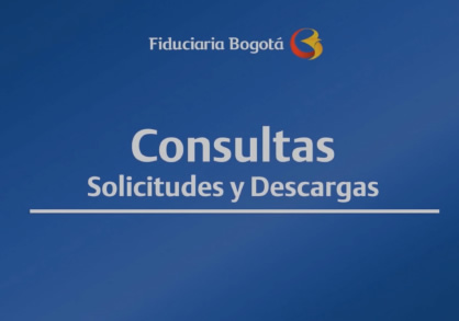 Consultas solicitudes y descargas